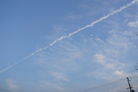 飛行機雲２